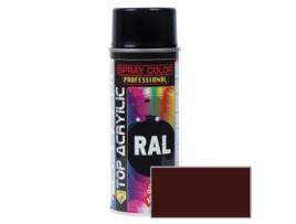 Spray Acrílico Choc Marrom Ral-8017 400Ml TOP ACRYLIC