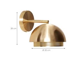 Candeeiro de Parede HÜBSCH de metal