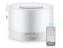 Difusor de Aromas VANJL 500Ml Humidificador Branco Controle Remoto