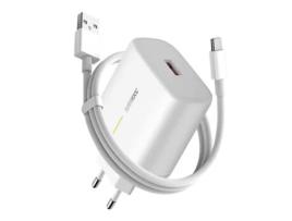 Carregador Supervooc Usb-C Modelo OPPO Branco