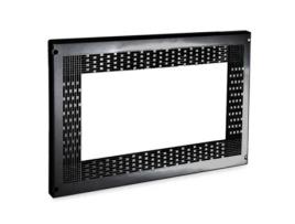 Estrutura do Armário de Microondas 600X400 Preta HERRAJES ALK