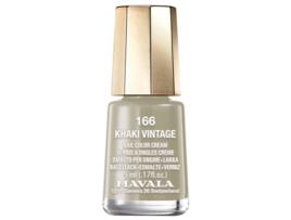 Mini esmalte creme para unhas 5 ml Cor: 166: Vintage Khaki MAVALA