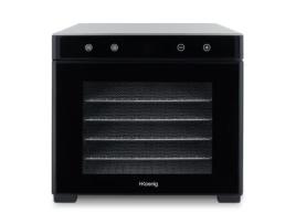 Desidratador de alimentos H.KOENIG DSY900 (6 tabuleiros de secagem amovíveis- 650W)