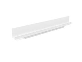 Alça de alumínio para embutir modelo Jey L147-L3000Mm acabamento branco fosco comprimento longo. 797 mm DUVER