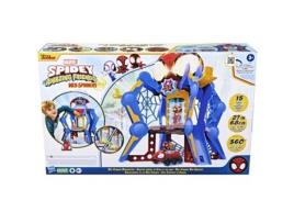 Marvel SPIDEY AND HIS AMAZING FRIENDS Web-Spinners Conjunto de Brinquedo (Idade recomendada: 3 anos)