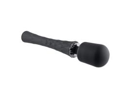 Vibrador de varinha preta real PLAYBOY