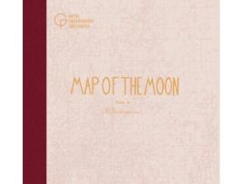 Livro map of the moon de hugh percy wilkins,megan barford (inglês)