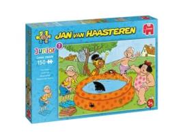 Puzzle Jan Van Haasteren Junior 7 Pool Pranks 150 Peças Banda Desenhada