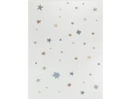 Tapete para Crianças Lavável Desenho Estrelas Stella 160X213 Cm Multicolorido SURYA