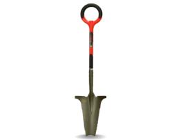 Pá de jardim profissional para cortar raízes ROOT SLAYER Cabo ergonómico, Remove facilmente as raízes, Para uma utilização intensiva sem problemas