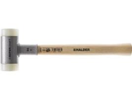 Halder-3366.060-Martelo Anti-Rebote Com Cabo De Madeira Supercraft Ø 60 Mm