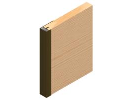 Perfil Vertical Ateneo 2,75M Acabamentos Disponíveis Acabamento Mocca e Branco Fosco Mocca TRENTADUE