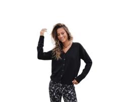 Cardigan de Mulher FREEMAN T PORTER Gelly Icon Preto (XS)