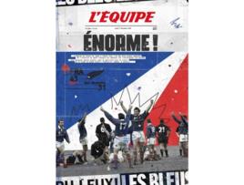 Cartaz de Digigrafia PLAKAT L'Equipe All Blacks