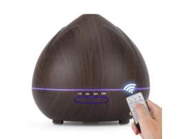 Humidificador Difusor de Aroma VANJL Difusor de Óleo Essencial Ultrassónico Led Controle Remoto