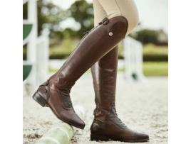 Botas de Mulher para Equitação WEATHERBEETA Dublin Galtymore Tall Castanho (37)