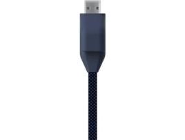 Cabo para Ip4 / 4S ORA-ITO Gigabit Azul