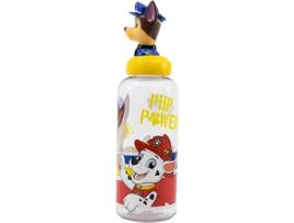 Garrafa Tampa 3D 560Ml Paw Patrol Pup Power