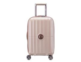 Mala de cabine Rígida DELSEY PARIS St Tropez De Expansível Rosa (55x35x28cm)