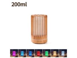 Difusor de Óleos Essenciais VANJL Marrom-200Ml