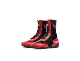 Sapatos de Homem para Boxe PUNCH Par Longplex Pele Sintética Vermelho (41)