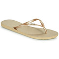 Roxy  Chinelos VIVA V  Ouro Disponível em tamanho para senhora. 36,37,38,39,40,41.Mulher > Calçasdos > Chinelos  