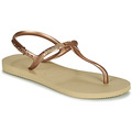 Havaianas  Sandálias TWIST  Bege Disponível em tamanho para senhora. 41 / 42,33 / 34.Mulher > Calçasdos > Sandálias e rasteirinhas    