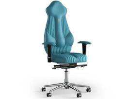 Cadeira de Escritório Ergonómica KULIK SYSTEM Tecido de Costura Imperial (Antara - Aquamarine -130x50x50cm)