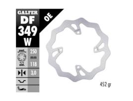 Disco de Travão Dianteiro Fixo para Motociclos GALFER Wave