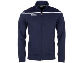 Fato de Treino Unissexo para Fitness REECE AUSTRALIA Fecho Éclair Varsity Stretch Azul (M)