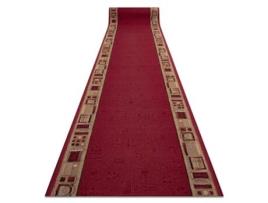 Passadeira Base Antideslizante Jena Bordô 67Cm