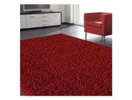 Tapete SANAT HALI (160 x 230 - Poliprolileno - Vermelho)