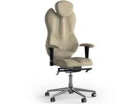 Cadeira de Escritório Ergonómica KULIK SYSTEM Tecido Grande (Azur - Bege -130x50x50cm)