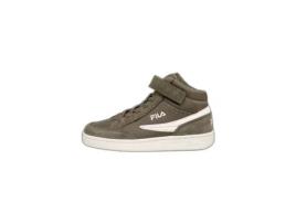 Sapatilhas de Criança FILA Crew Velcro Mid Verde (30)