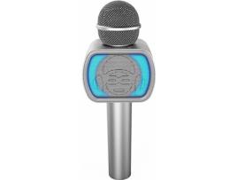 Microfone IDANCE Party Mic PM-20 Prateado