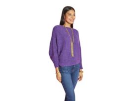 Poncho de Mulher ANTOINE ET LILI Bohême Roxo (38/40)