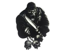 Autocolantes LETHAL THREAT Gorilla Skull