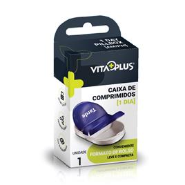 Caixa de Comprimidos Diária Formato Bolso Vitaplus