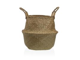 Cesta Decorativa Versa S Algas marinhas Ø 26 cm