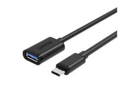 Cabo Usb-C para Usb UNITEK Y-C476Bk 20 Cm