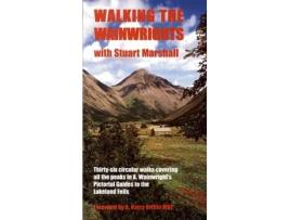 Livro walking the wainwrights de stuart marshall (inglês)