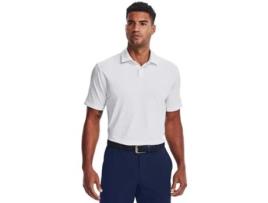 Pólo UNDER ARMOUR GOLF Polo Manga Curta Crestable Tee To Green Branco 2XL