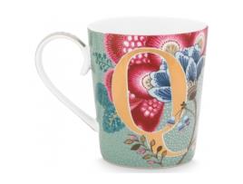 Alphabet Caneca PIP STUDIO Floral Fantasy Azul Claro Q 350Ml