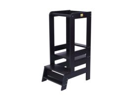 MEOWBABY Kitchen Helper Ajudante de Cozinha em Madeira para Bebé Preto