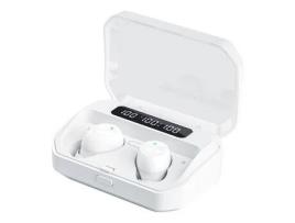 Auriculares Bluetooth True Wireless  NANA P10D (In Ear - Microfone - Branco)