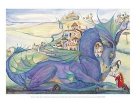 Livro my dragon is as big as a village - jackie morris poster de morris, jackie (inglês)