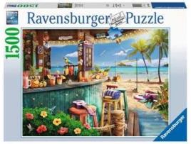 Puzzle RAVENSBURGER Beach Bar Breezes 1500 Peças Televisão/Filmes