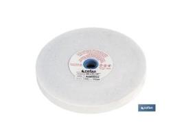 Muela abras. blanca 200x25x32 gr.80