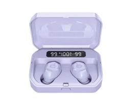 Auriculares Bluetooth True Wireless  NANA P10 (In Ear - Microfone - Roxo)