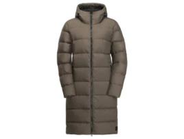 Casaco de Mulher JACK WOLFSKIN Frozen Palace Castanho (XL)